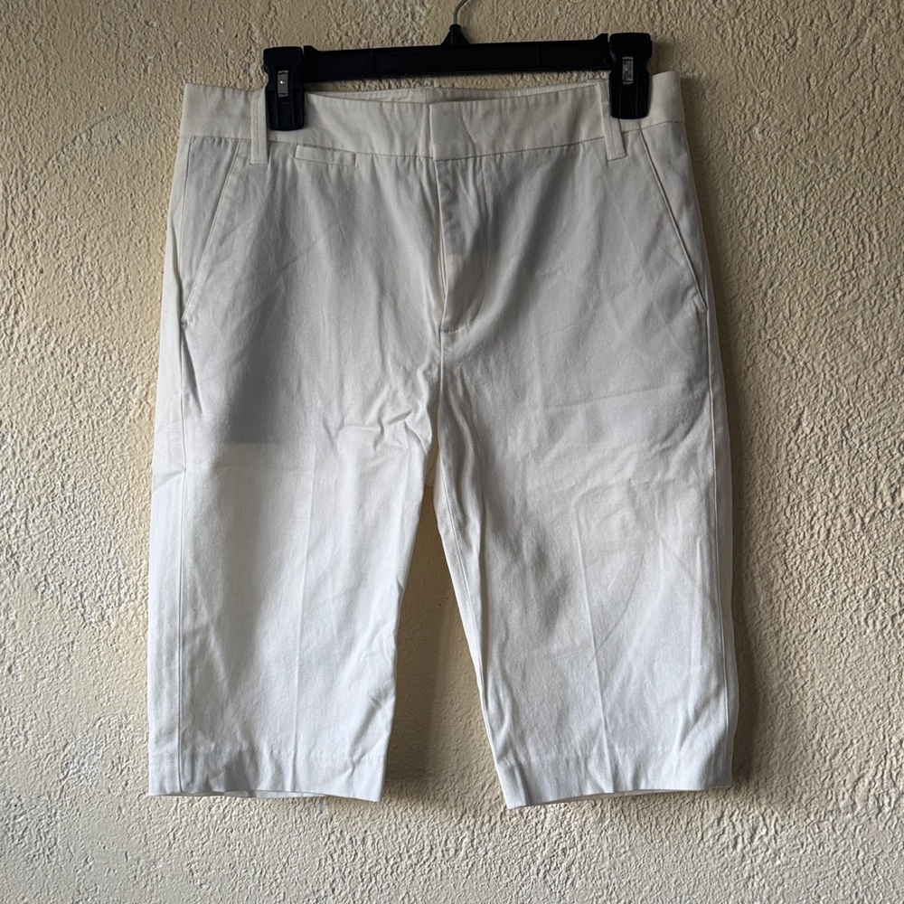 Vince Cream Casual Shorts